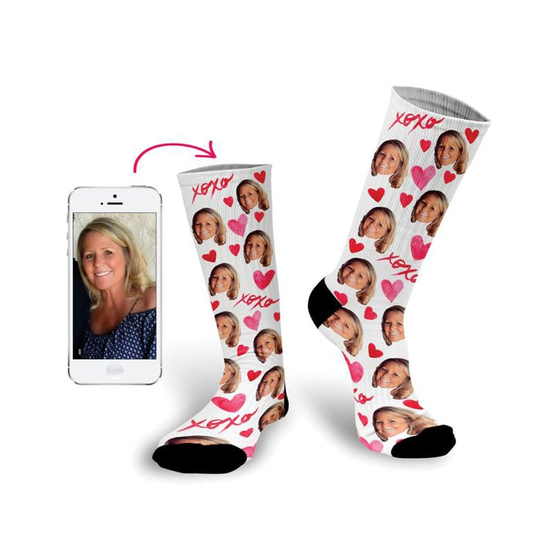 Personalized long socks for men Women